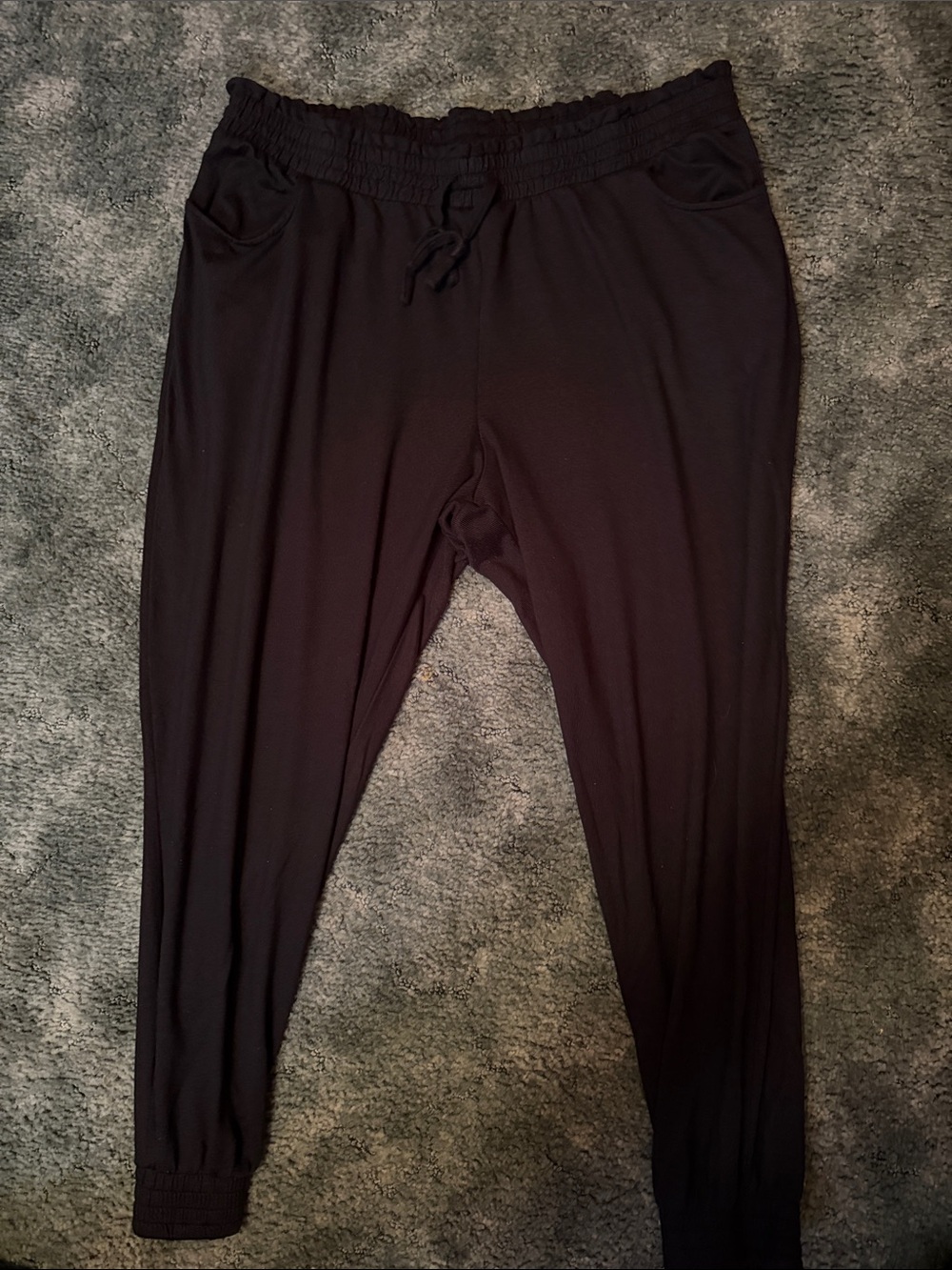 Maurices Black Women's Drawstring Jogger Pants
